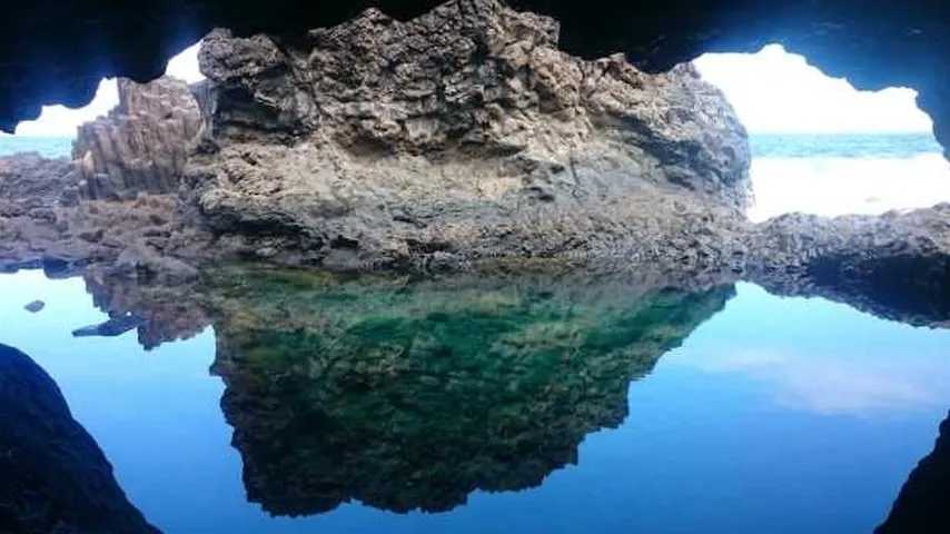 El Charco Azul, la maravilla que se emplaza en El Hierro. (Foto: YouTube)